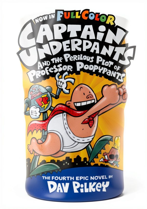 Captain Underpants Book 4 Color Edition Scholastic Chapter Book-0