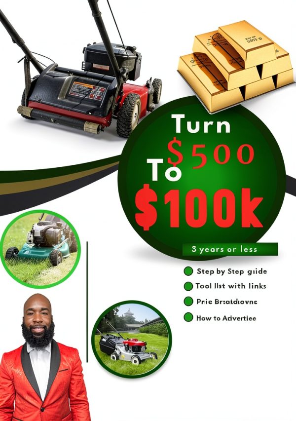 Lawn Care eBook GreenThumb Kindle Guide 27 Pages Teen Friendly-0