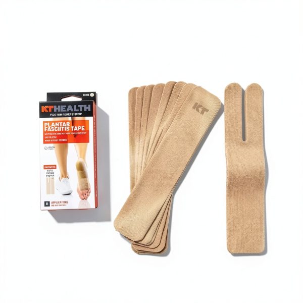 KT Tape Plantar Fasciitis Support – 8 Strips, Fast Heel & Arch Relief-2