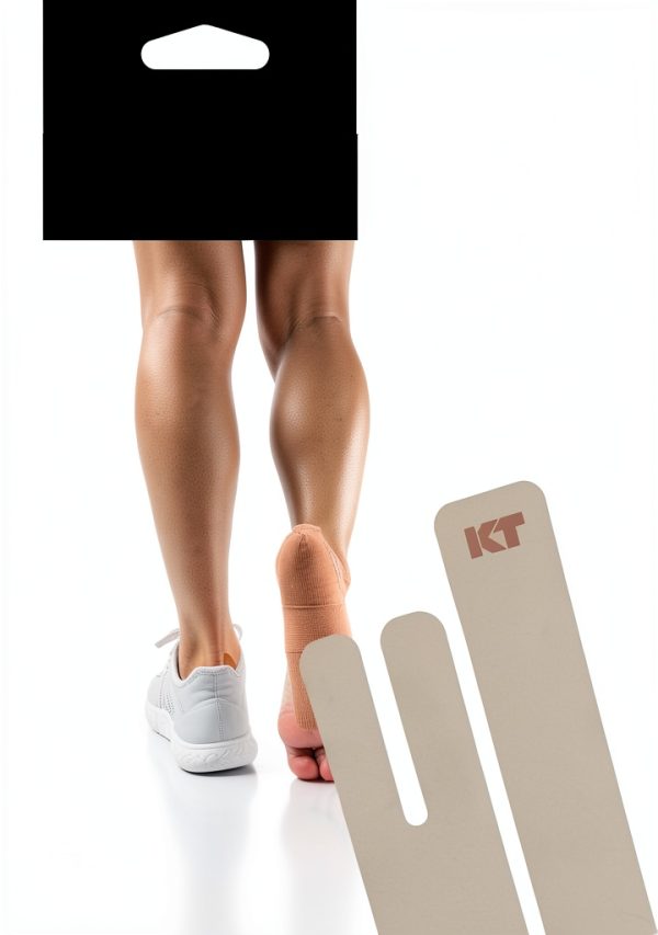 KT Tape Plantar Fasciitis Support – 8 Strips, Fast Heel & Arch Relief-0
