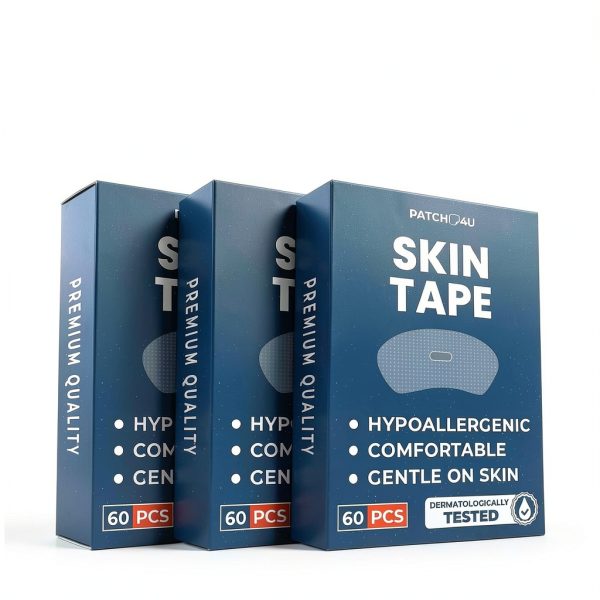 PATCH4U Skin Tape 60 Pack Hypoallergenic Pain-Free Removal Medical-3