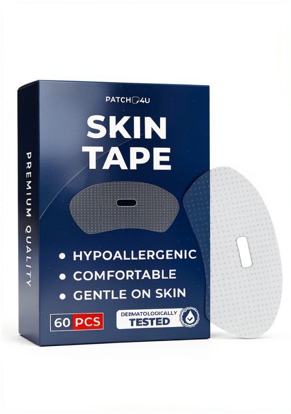 PATCH4U Skin Tape 60 Pack Hypoallergenic Pain-Free Removal Medical-0