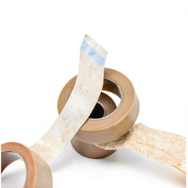 Hypoallergenic Soft Paper Medical Tape NBLEISHI Tan 1/2in x10yd 6Rolls-3