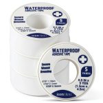 First Aid Tape Iconikal Waterproof 4-Pack 0.5in x 5yd White Tape-0