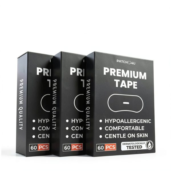 Premium Tape 30 Pack - PATCH4U Tape, Pain-Free Removal, Hypoallergenic-3