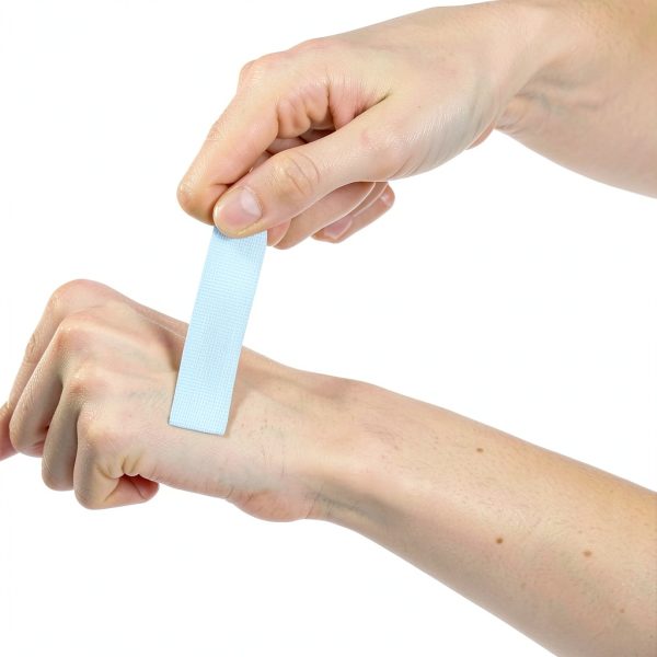 OK TAPE Silicone Medical Tape (2 Rolls) for Sensitive Skin,Waterproof Surgical Tape for Secures Dressings and Gauze,Pain-Free Removal Micropore Tape, First Aid Bandage Tape,1" x 5yd,Blue-7