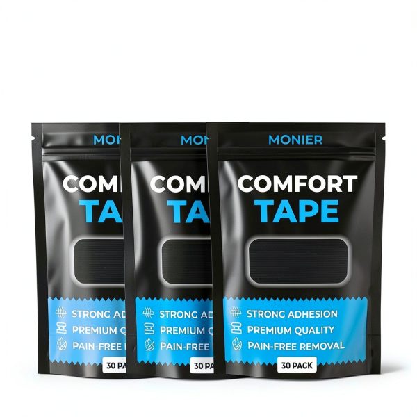 MONIER Comfort Tape 30 Pack Pain Free Hypoallergenic Medical Tape-3